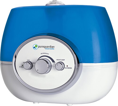 PureGuardian - 1.5 Gal. Ultrasonic Warm/Cool Mist Humidifier - Blue/White_1