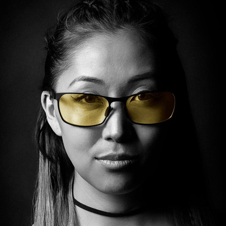 GUNNAR Gaming Glasses - FPS Razer Edition, Onyx, Amber Tint - Onyx_6