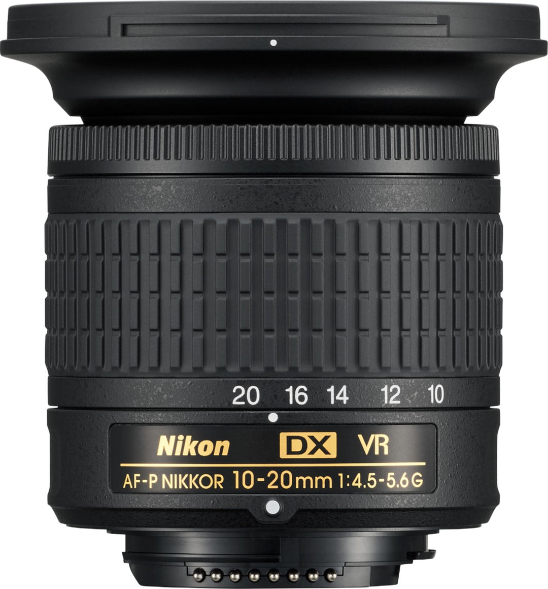 Nikon - AF-P DX NIKKOR 10-20mm f/4.5-5.6G VR Wide-Angle Zoom Lens for APS-C F-mount cameras - Black_2