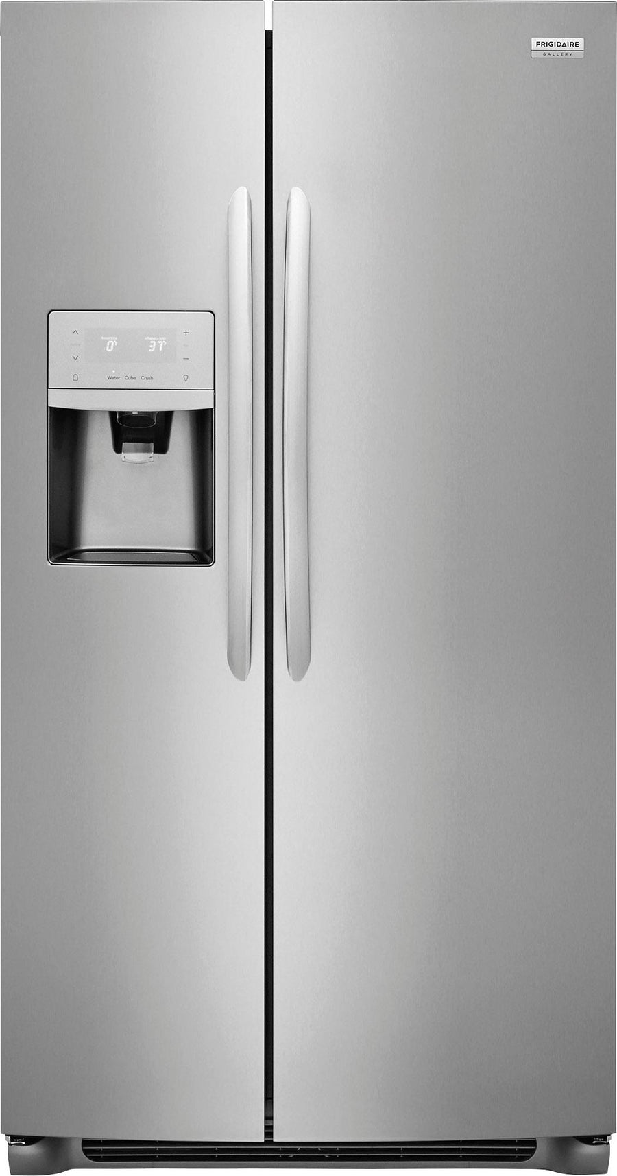 Frigidaire - Gallery 25.5 Cu. Ft. Side-by-Side Refrigerator - Stainless Steel_0