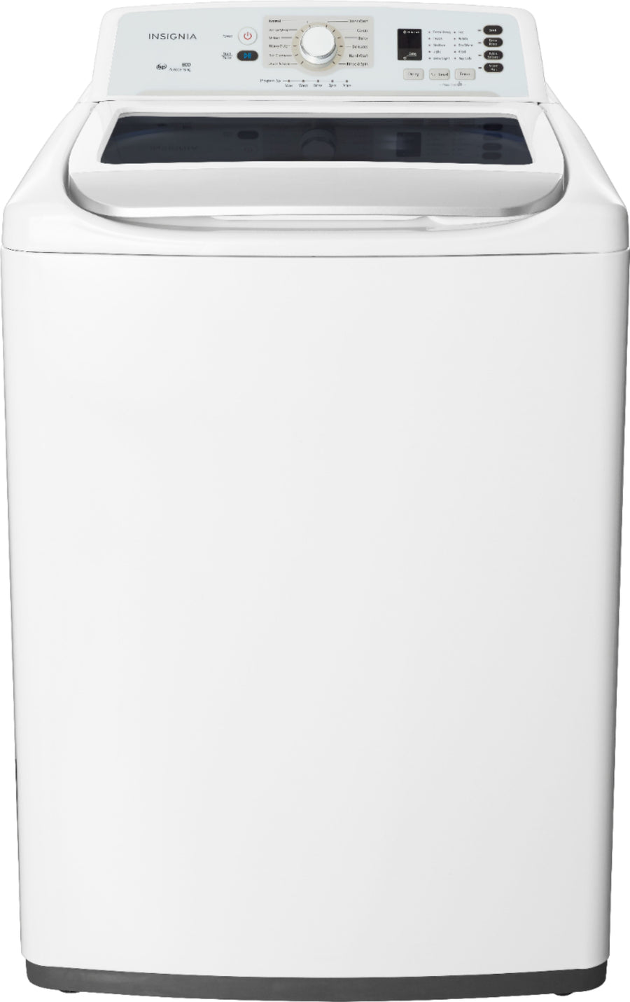 Insignia™ - 4.1 Cu. Ft. High Efficiency Top Load Washer - White_0