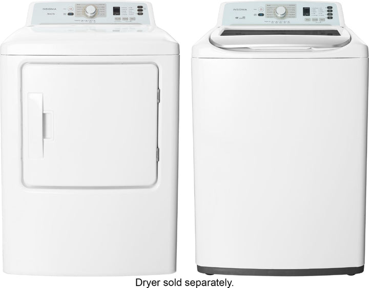 Insignia™ - 4.1 Cu. Ft. High Efficiency Top Load Washer - White_6