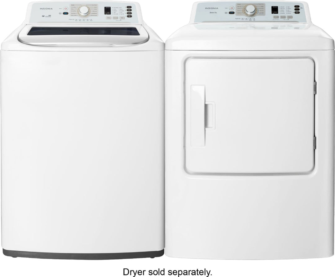 Insignia™ - 4.1 Cu. Ft. High Efficiency Top Load Washer - White_5