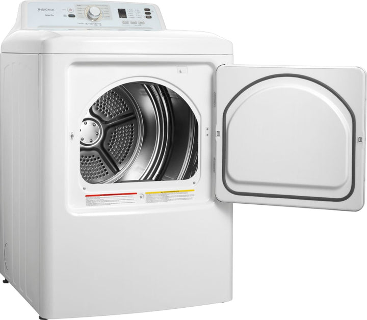 Insignia™ - 6.7 Cu. Ft. Electric Dryer - White_3