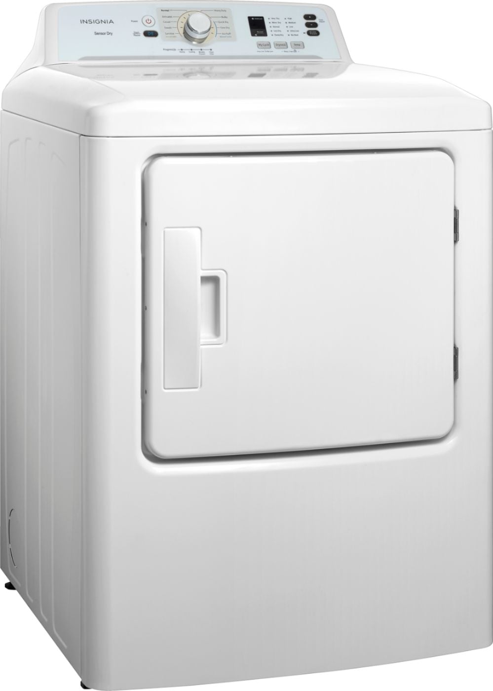 Insignia™ - 6.7 Cu. Ft. Gas Dryer - White_1
