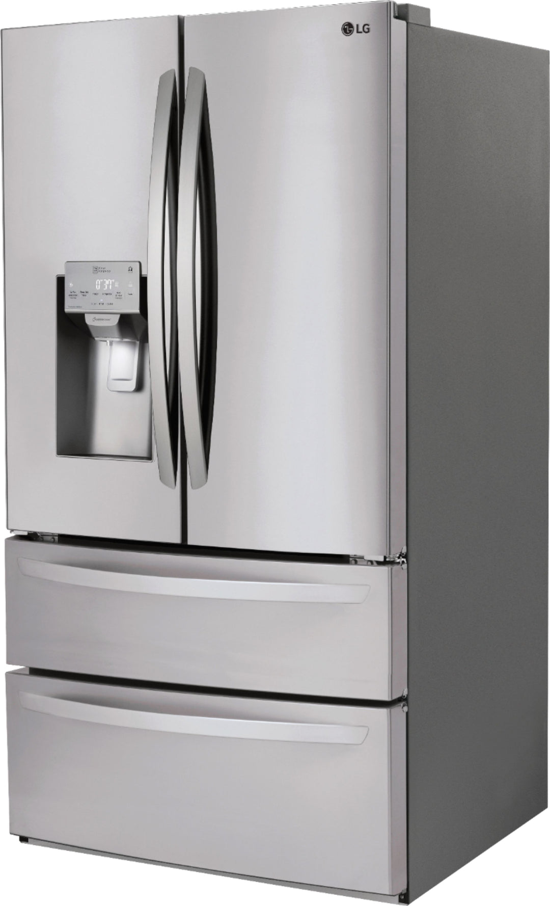 LG - 27.8 Cu. Ft. 4-Door French Door Smart Refrigerator with Smart Cooling System - Stainless steel_12