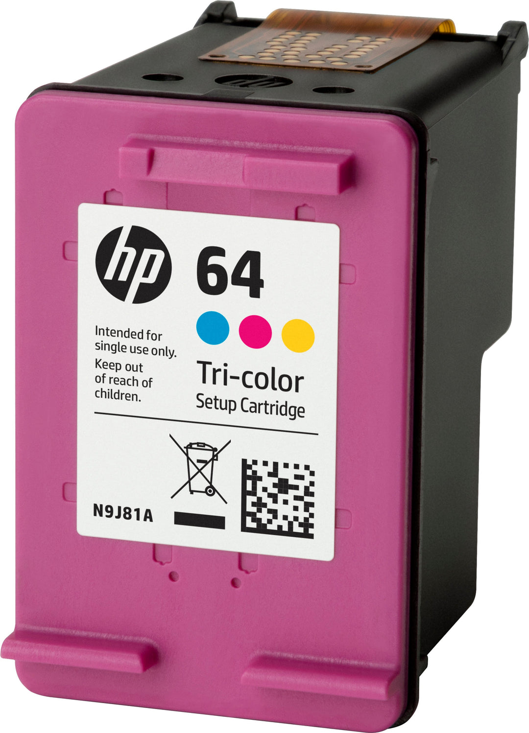 HP - 64 Standard Capacity Ink Cartridge - Tri-Color_2