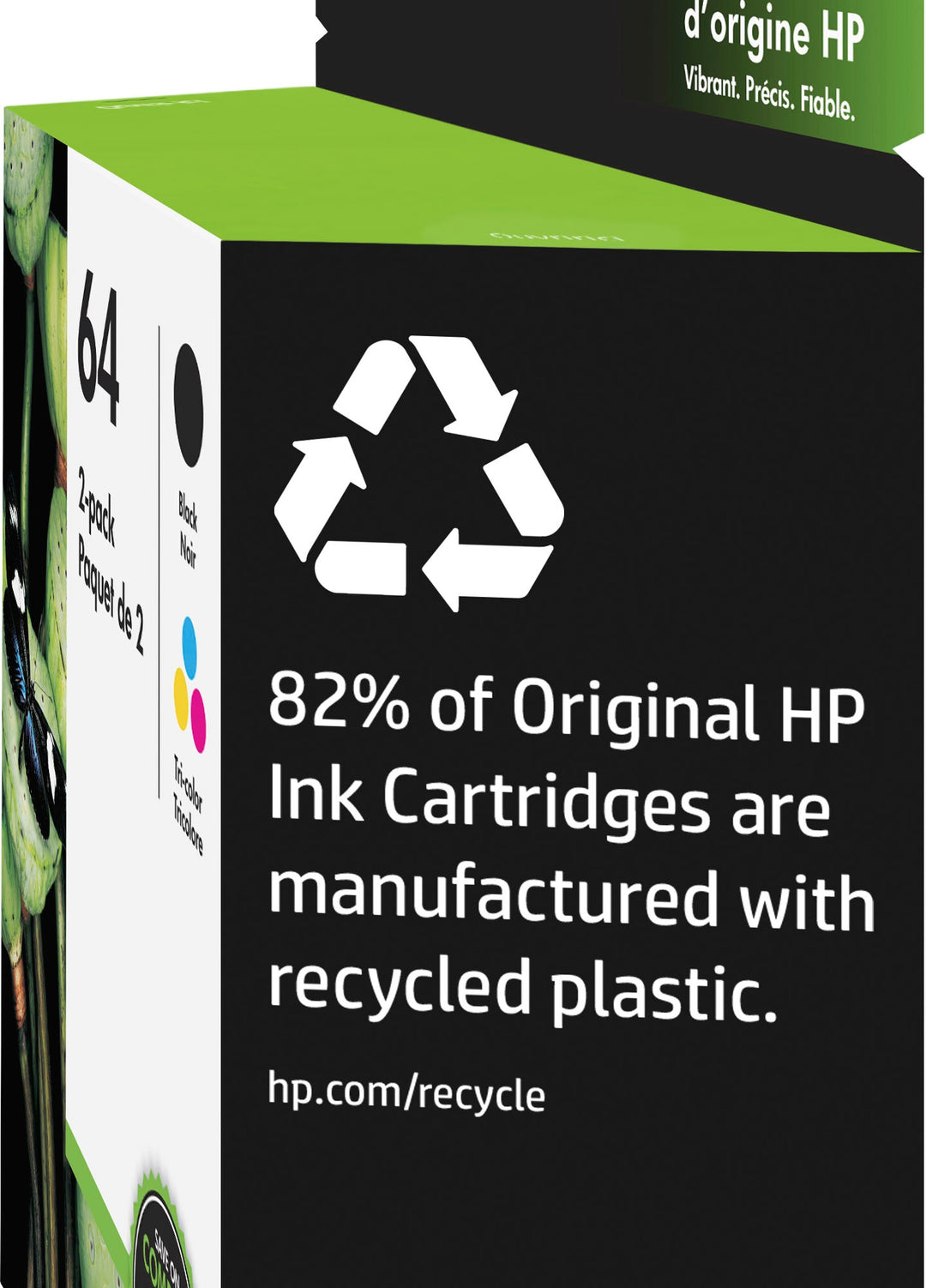 HP - 64 2-Pack Standard Capacity Ink Cartridges - Black & Tri-Color_4