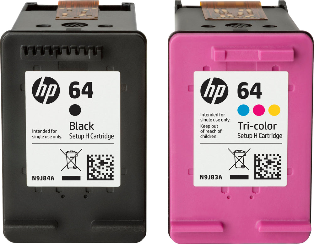HP - 64 2-Pack Standard Capacity Ink Cartridges - Black & Tri-Color_1