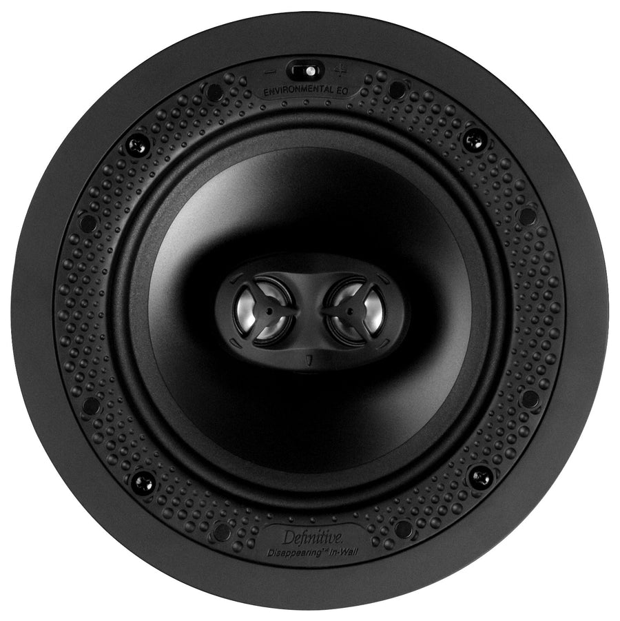 Definitive Technology - DI Series 6-1/2" Round Stereo In-Ceiling Speaker (Each) - White_0