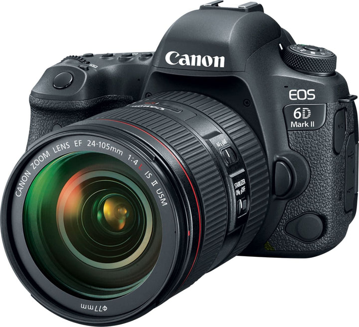 Canon - EOS 6D Mark II DSLR Video Camera with EF 24-105mm f/4L IS II USM Lens - Black_2