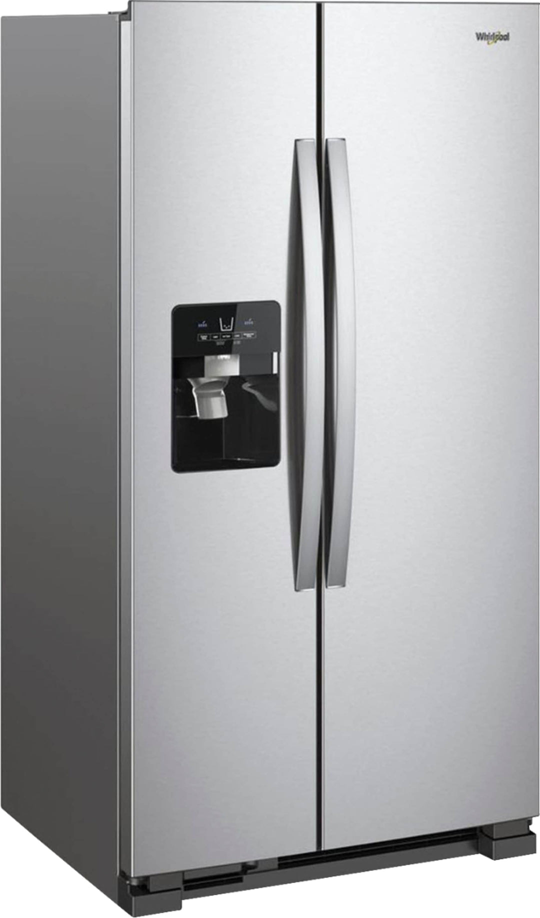 Whirlpool - 24.6 Cu. Ft. Side-by-Side Refrigerator - Stainless steel_1