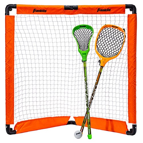 Youth Lacrosse Set - Insta-Set Goal & Sticks_0