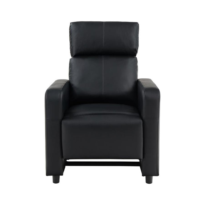 Toohey Upholstered Tufted Recliner Living Room Set Black_5