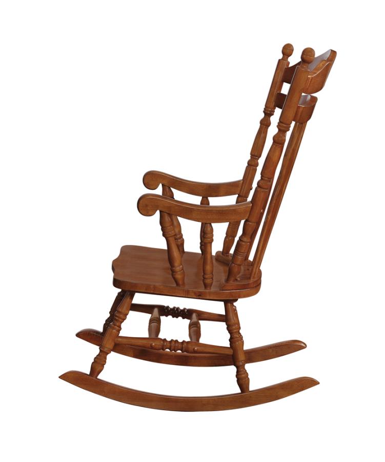 Windsor Rocking Chair Medium Brown_2