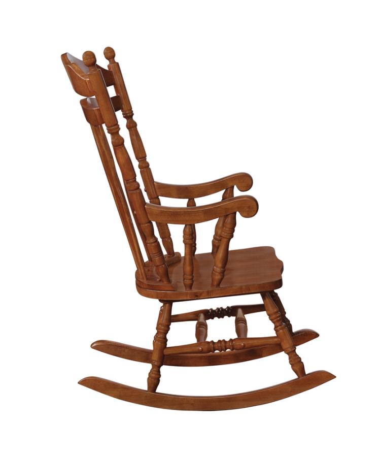 Windsor Rocking Chair Medium Brown_4