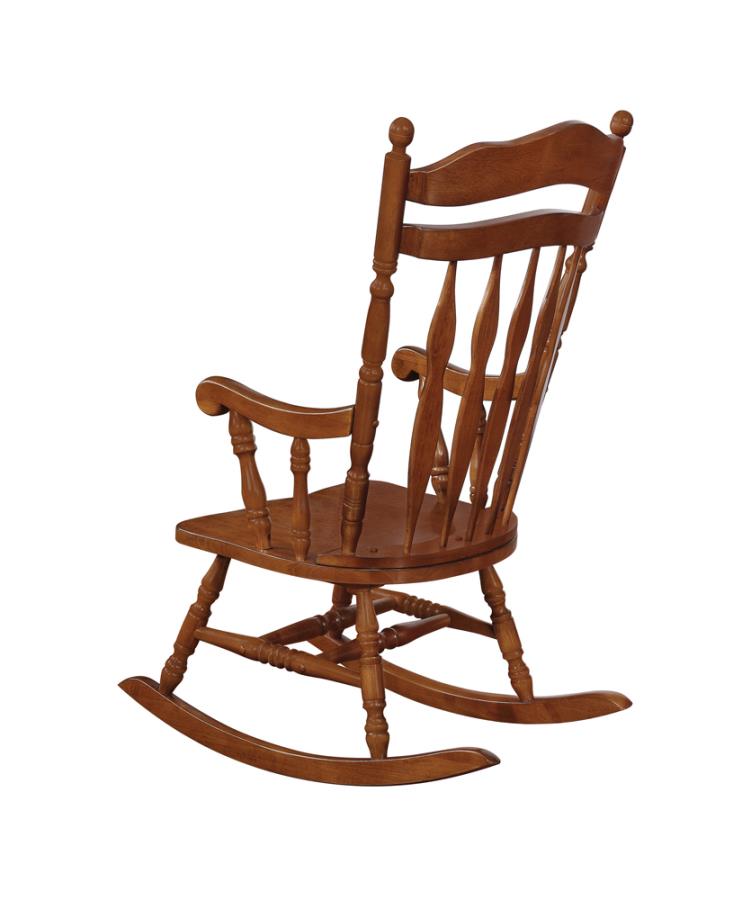 Windsor Rocking Chair Medium Brown_5