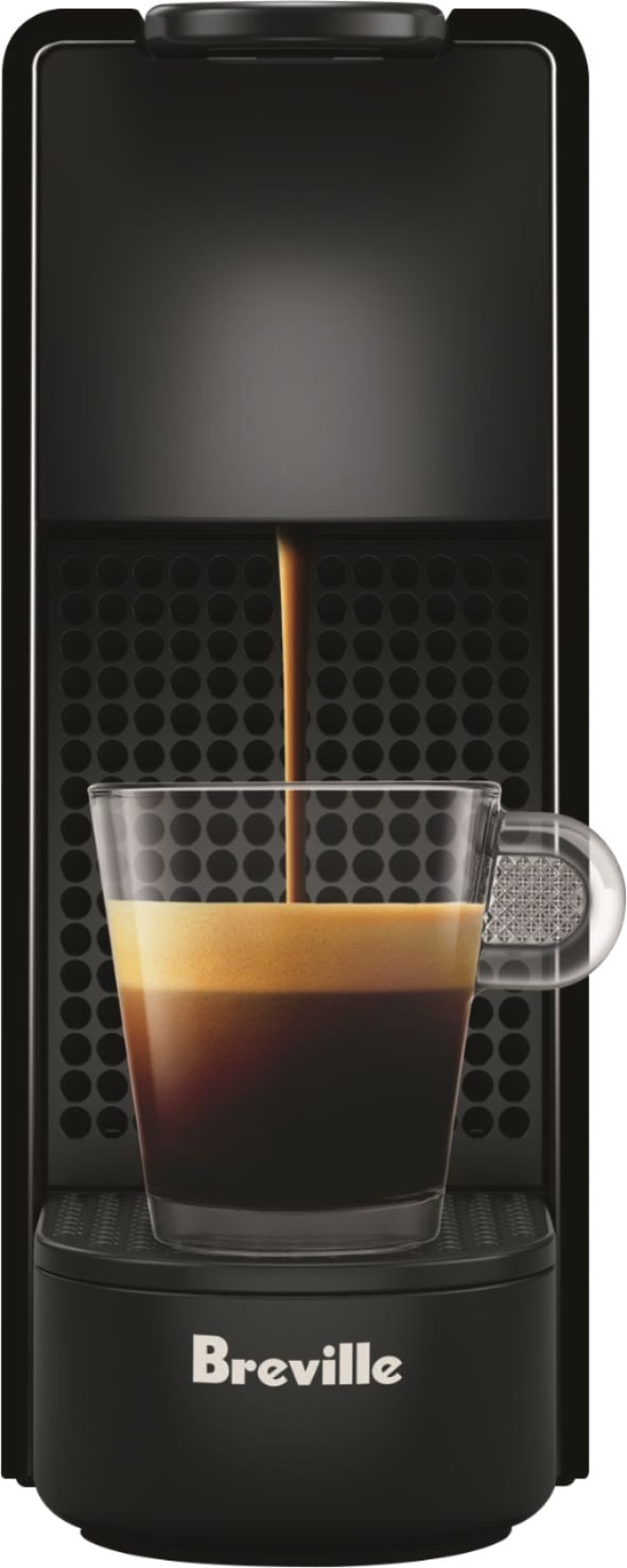Nespresso - Essenza Mini Black by Breville with Aeroccino3 - Piano Black_6