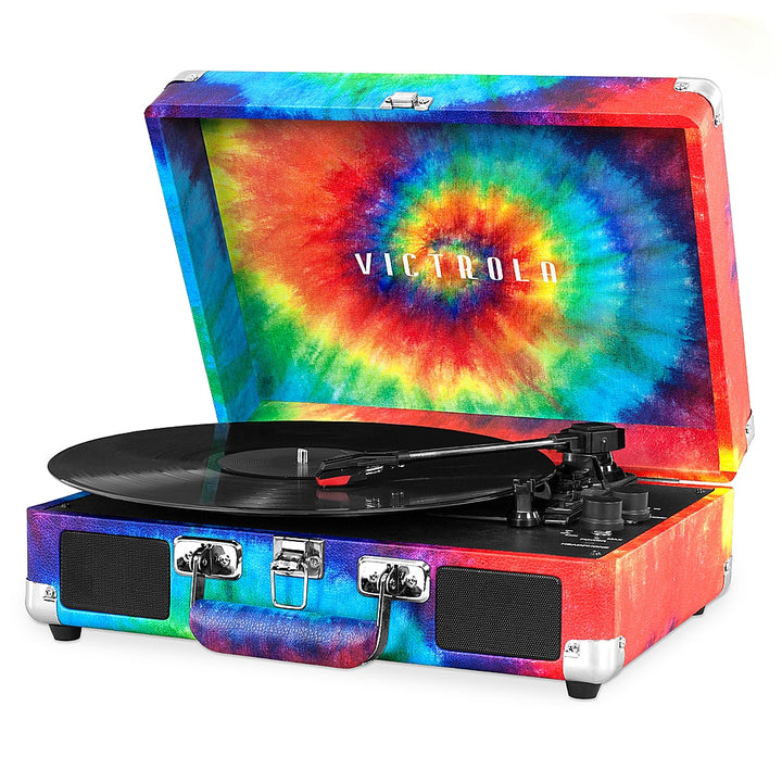 Victrola - Bluetooth Stereo Turntable - Tie-dye_0