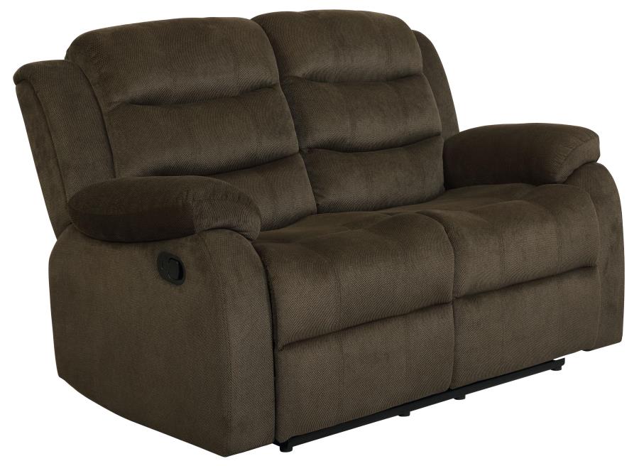 Rodman Upholstered Tufted Living Room Set Olive Brown_2