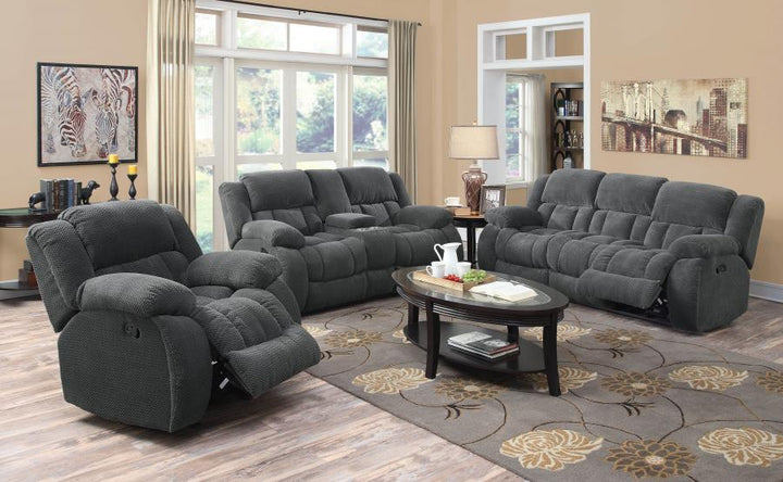 Weissman Motion Loveseat with Console Charcoal_4