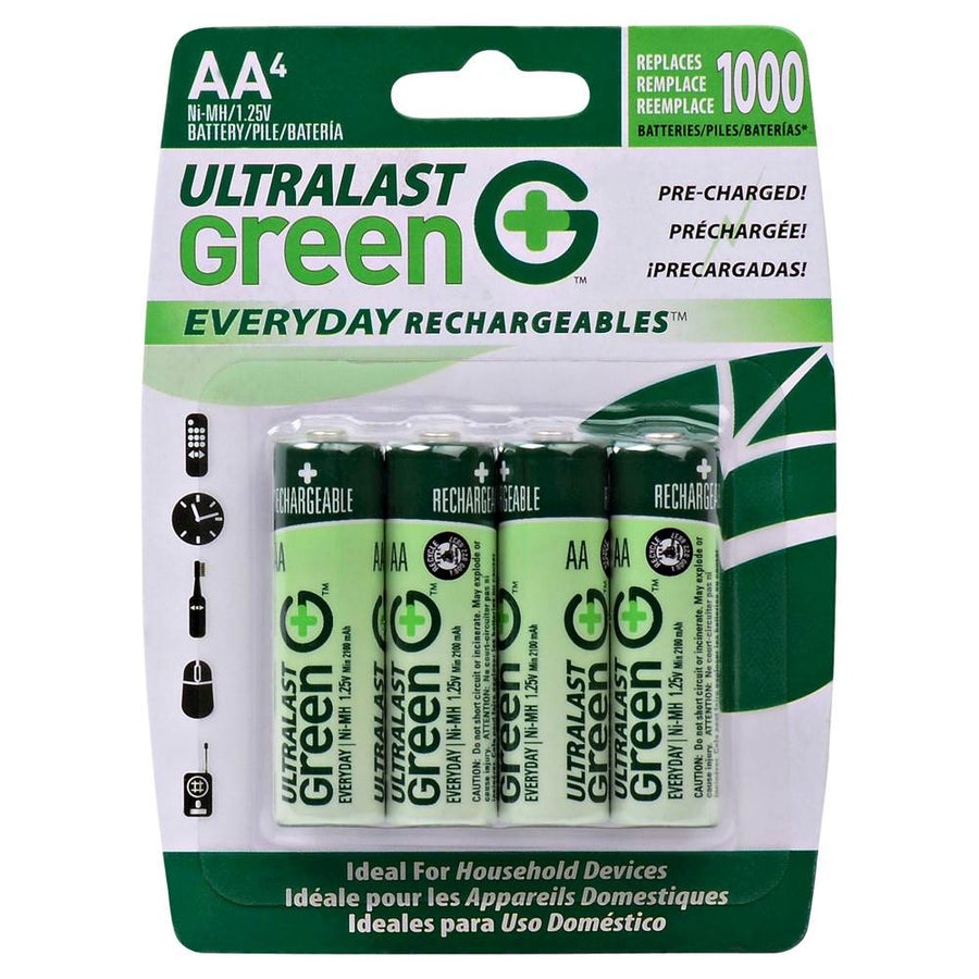 UltraLast - Everyday Rechargeables™ Rechargeable AA Batteries (4-Pack)_0