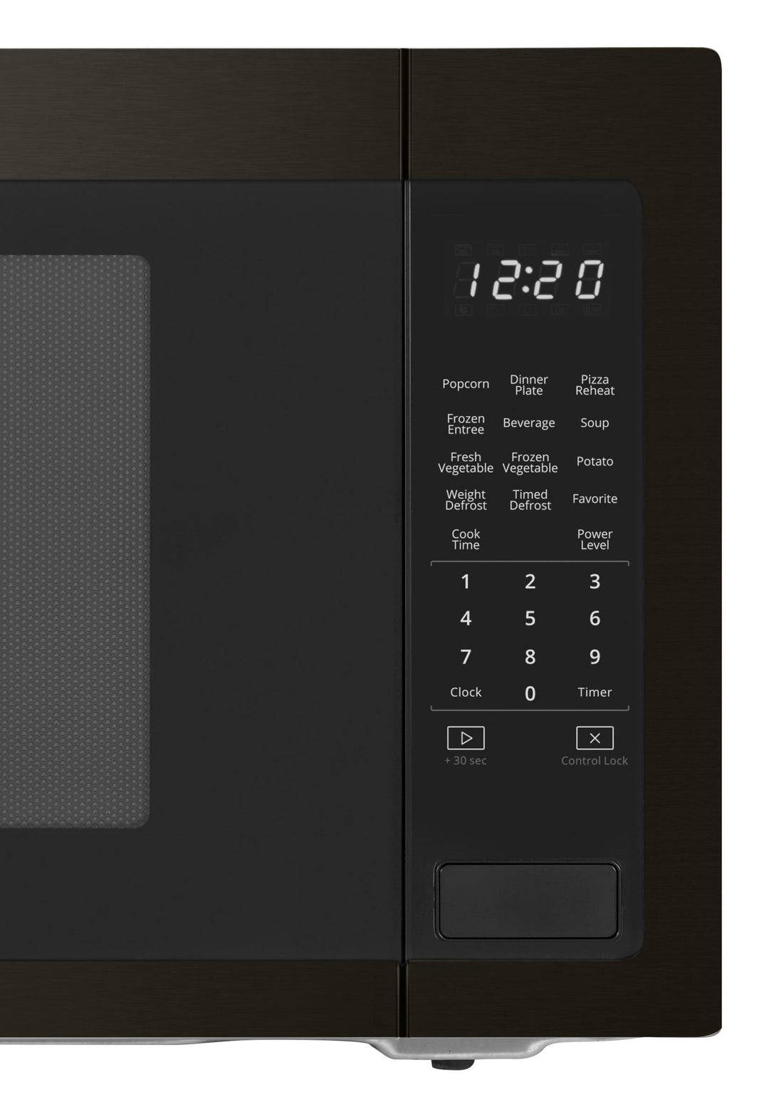 Whirlpool - 2.2 Cu. Ft. Microwave with Sensor Cooking - Black stainless steel_1