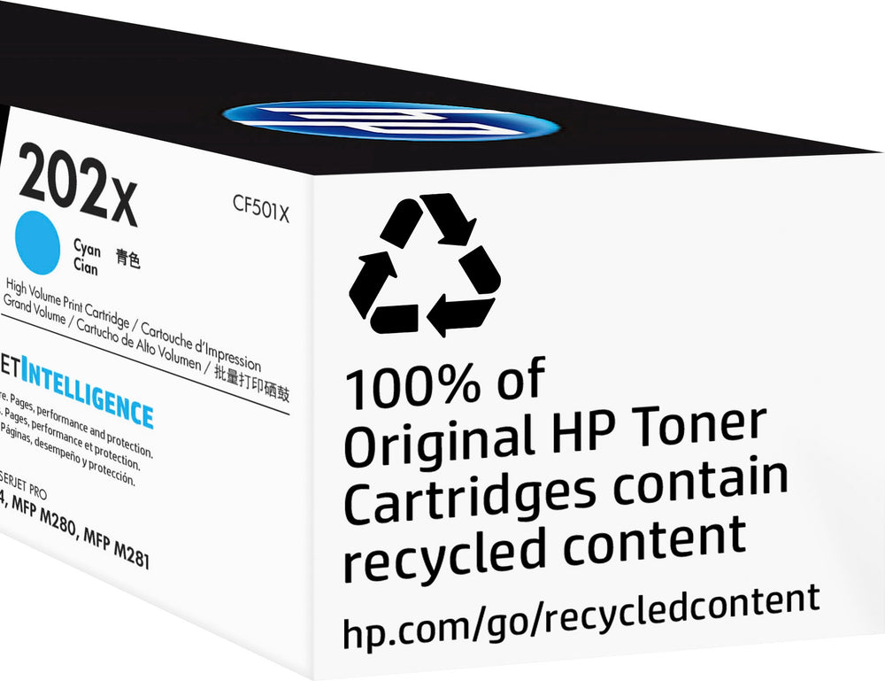 HP - 202X High-Yield Toner Cartridge - Cyan_1