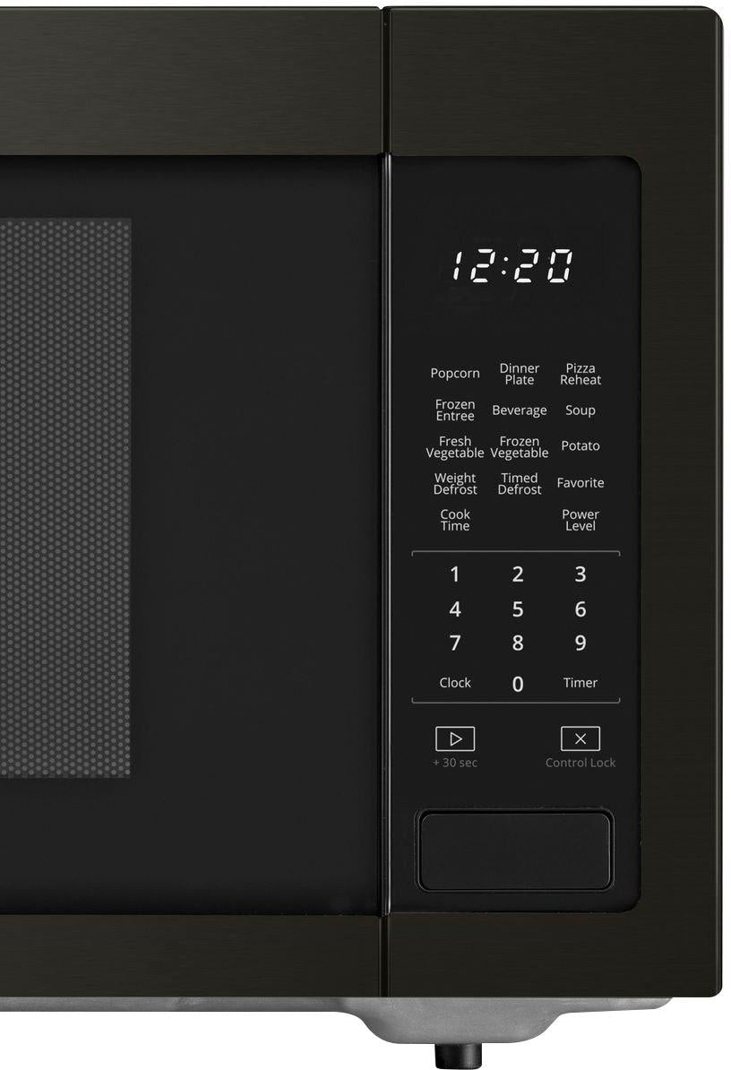 Whirlpool - 1.6 Cu. Ft. Microwave with Sensor Cooking - Black stainless steel_1