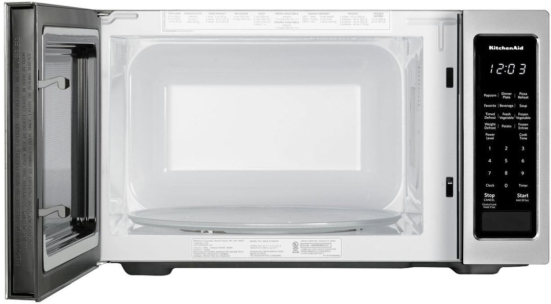 KitchenAid - 1.6 Cu. Ft. Microwave with Sensor Cooking - Stainless steel_8