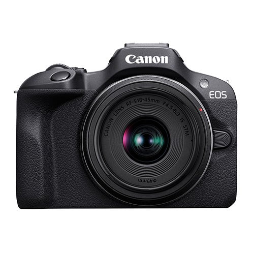 EOS R100 24.1MP 4K Video Mirrorless Camera with RF-S 18-45mm f/4.5-6.3 IS STM Lens_0