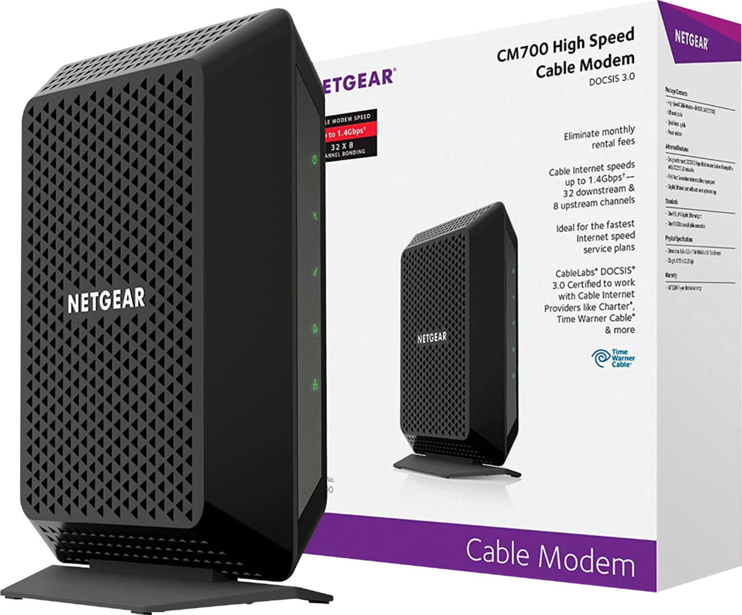 NETGEAR - 32 x 8 DOCSIS 3.0 Cable Modem - Black_0