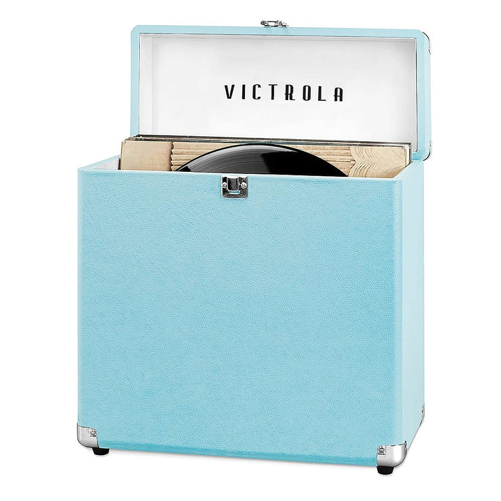 Victrola - Storage Case for Vinyl Turntable Records - Turquoise_0