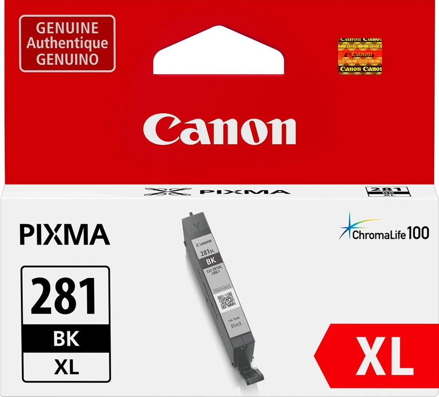 Canon - CLI-281 XL High-Yield - Black Ink Cartridge - Black_0