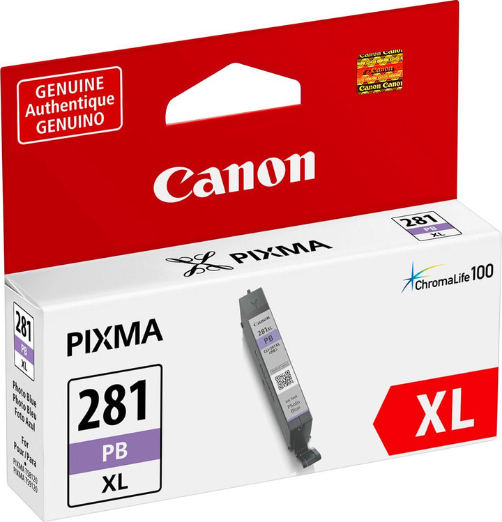 Canon - CLI-281 XL High-Yield - Photo Blue Ink Cartridge - Photo Blue_1
