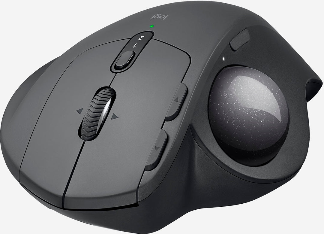Logitech - MX ERGO Plus Wireless Trackball Mouse with Ergonomic design - Graphite_7