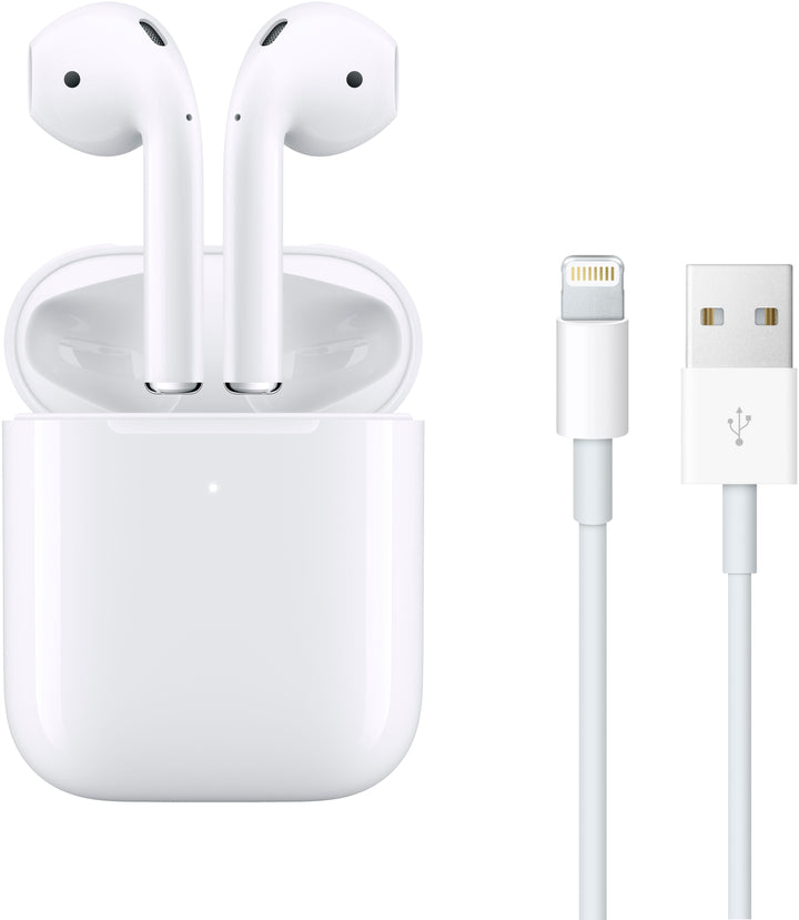 Apple - AirPods with Charging Case (2nd generation) - White_1