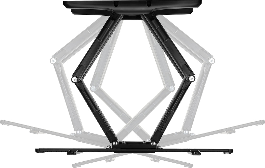 Insignia™ - Full-Motion Wall Mount for 47" - 90" TVs up to 130 lbs. - Extends 25.2” - Black_11
