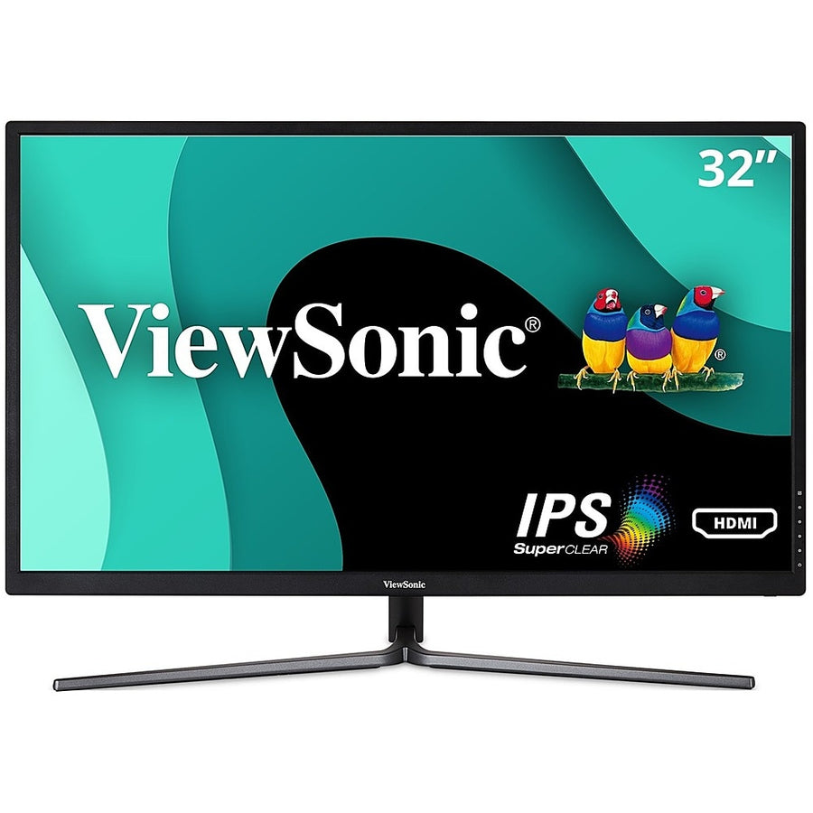 ViewSonic - 31.5 LCD Monitor (DisplayPort VGA, HDMI) - Black_0
