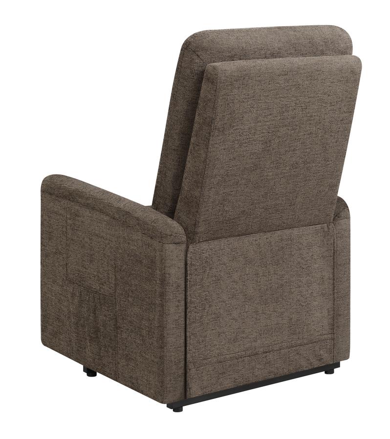 Power Lift Recliner with Storage Pocket Brown_14