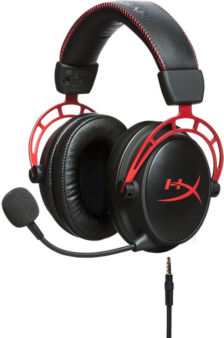 HyperX - Cloud Alpha Wired Stereo Gaming Headset for PC, Xbox X|S, Xbox One, PS5, PS4, Nintendo Switch, and Mobile - Red/black_4