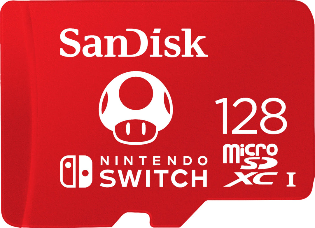 SanDisk - 128GB microSDXC UHS-I Memory Card for Nintendo Switch_0