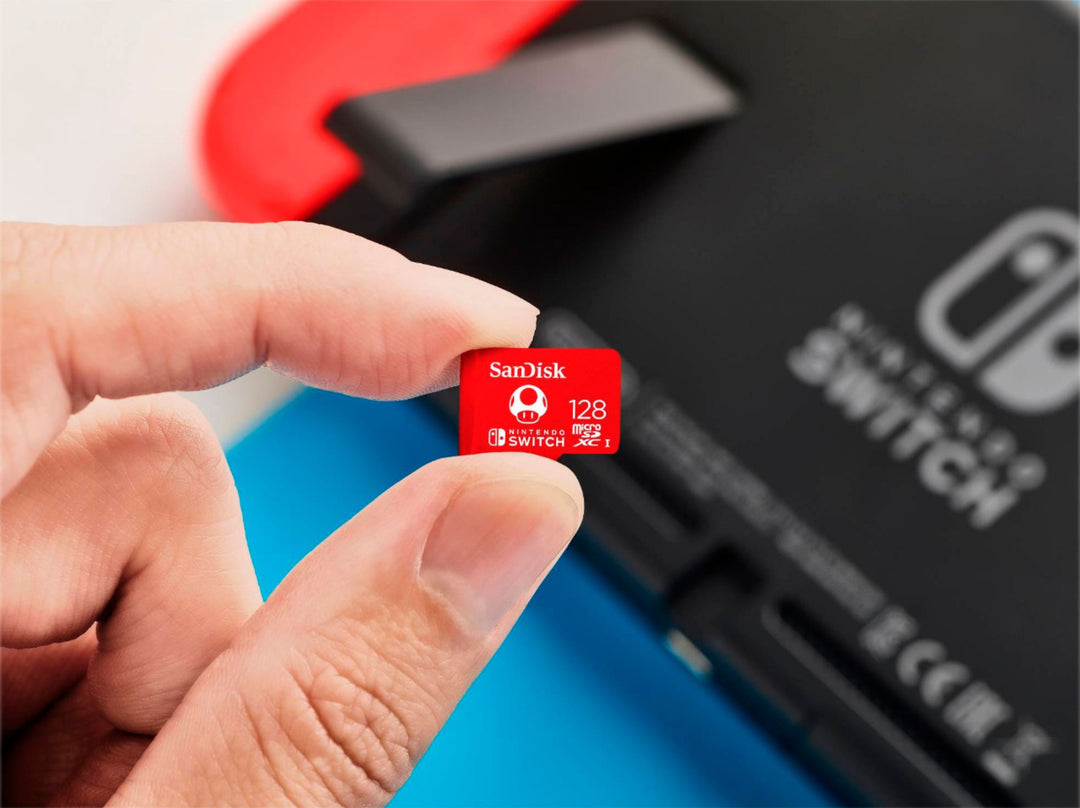 SanDisk - 128GB microSDXC UHS-I Memory Card for Nintendo Switch_2
