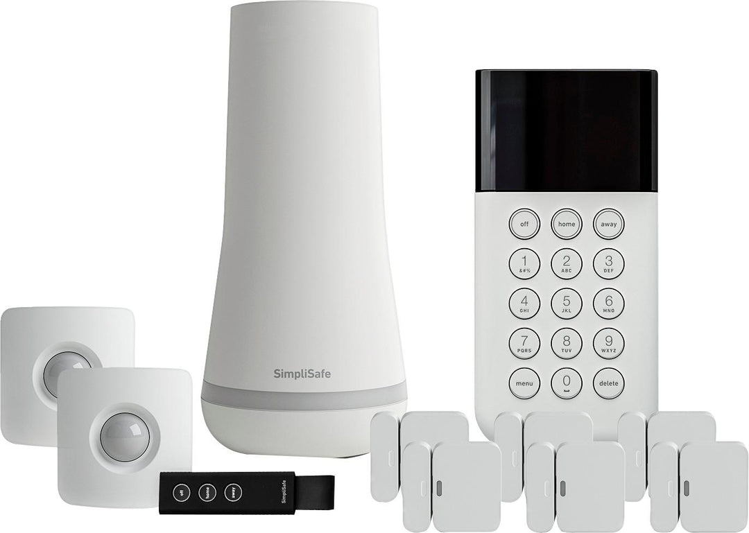 SimpliSafe - Shield Home Security System - White_0
