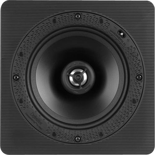 Definitive Technology - DI Series 6-1/2" Square In-Ceiling Speaker (Each) - White_0