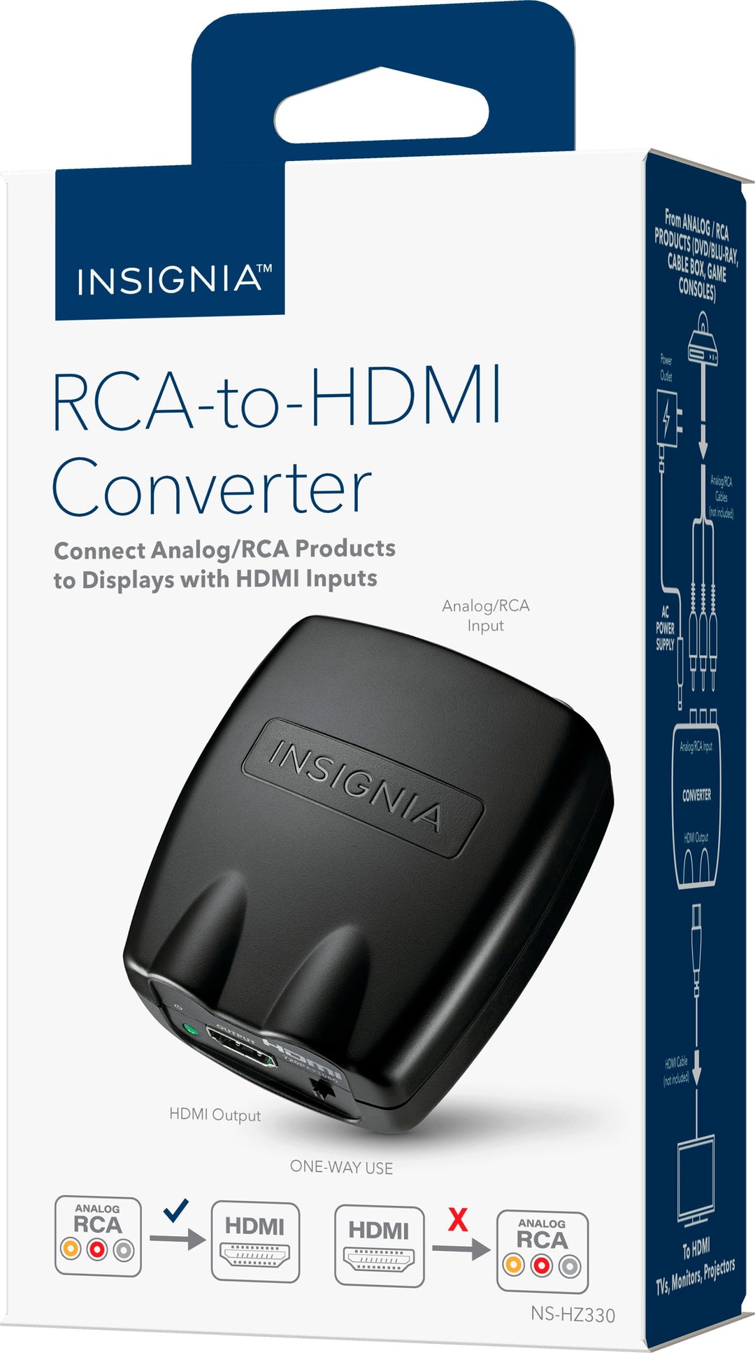 Insignia™ - RCA to HDMI Converter - Black_5