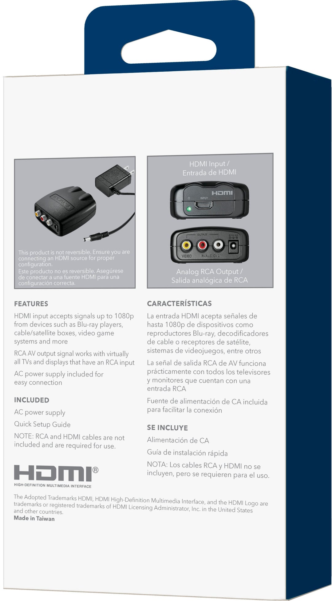 Insignia™ - HDMI to RCA Converter - Black_3