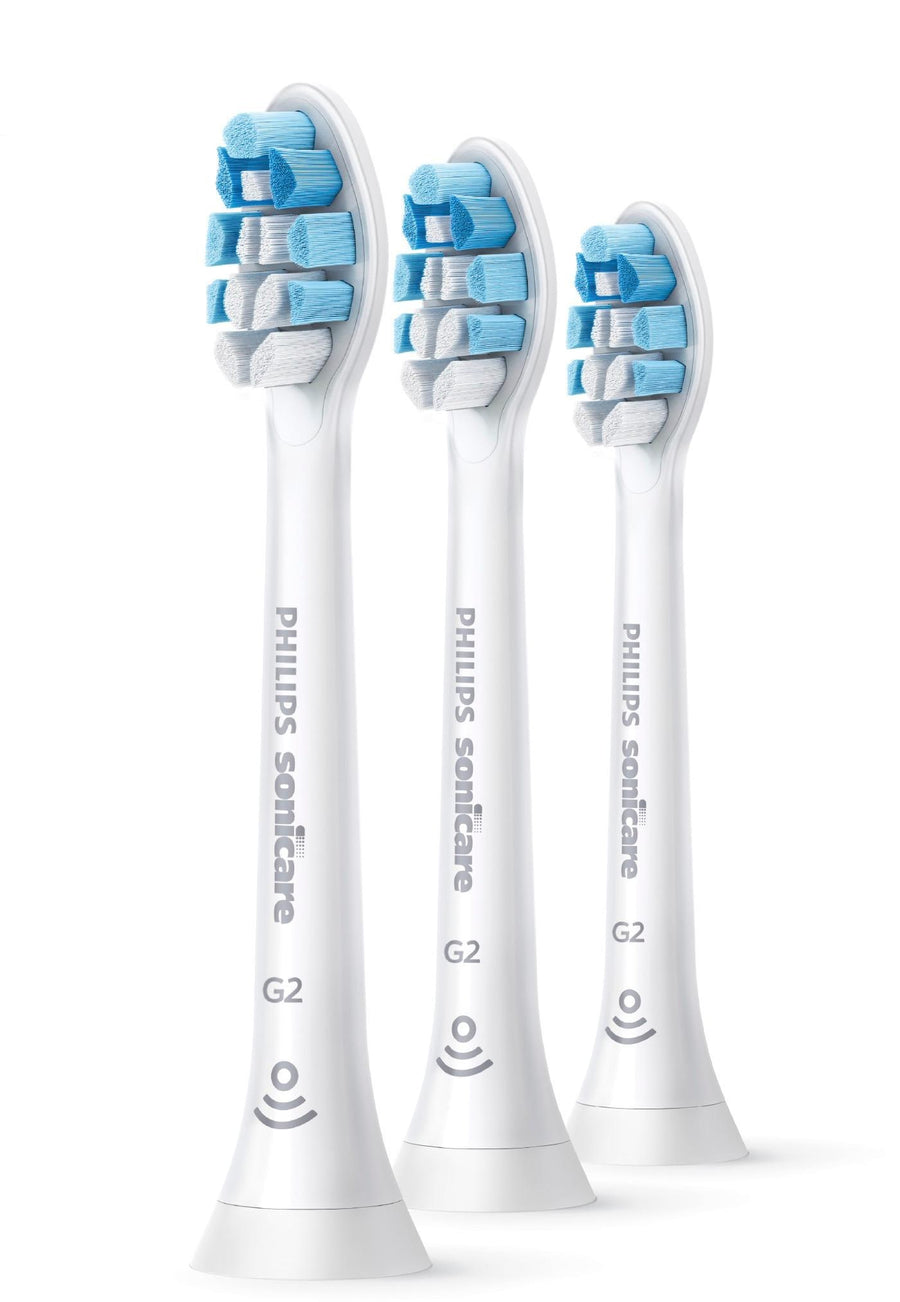 Philips Sonicare - Optimal Plaque Control Replacement Toothbrush Heads (3-pack) - White_0
