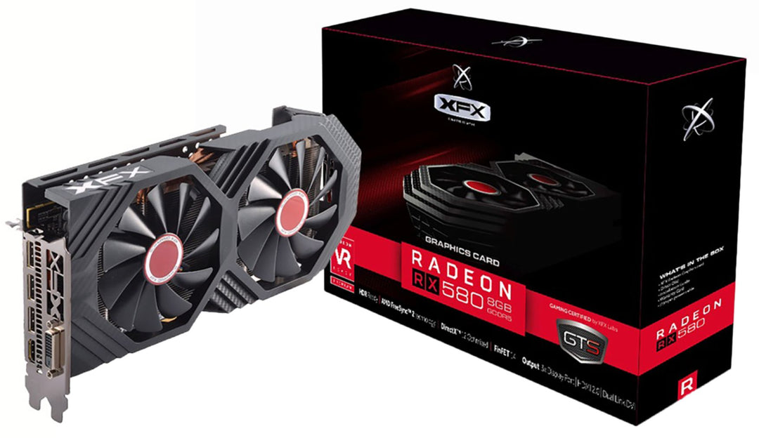 XFX - AMD Radeon RX 580 GTS XXX Edition 8GB GDDR5 PCI Express 3.0 Graphics Card_4