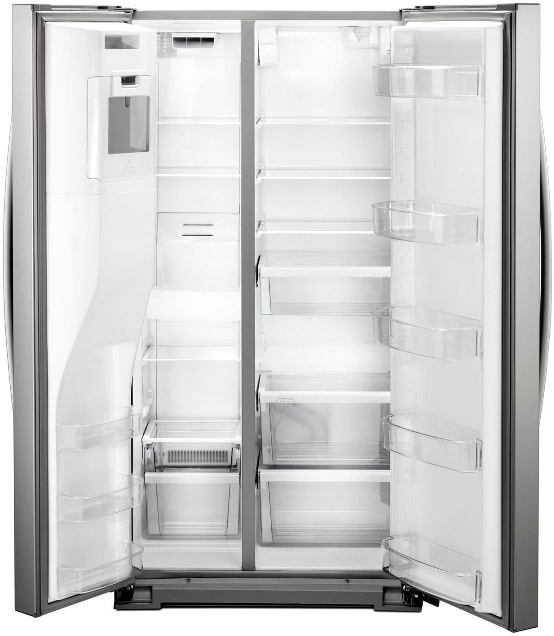 Whirlpool - 20.6 Cu. Ft. Side-by-Side Counter-Depth Refrigerator - Stainless steel_2
